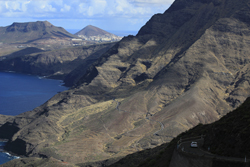 Küstenstraße von Agaete nach El Risco